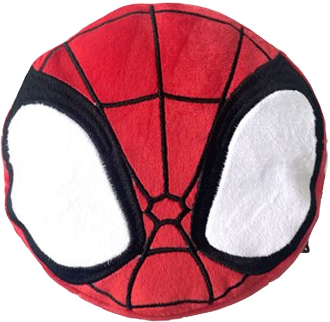 Marvel Spidey Spider-Man – Neksteunkussen met Slaapmasker – Reisset (spiderman)