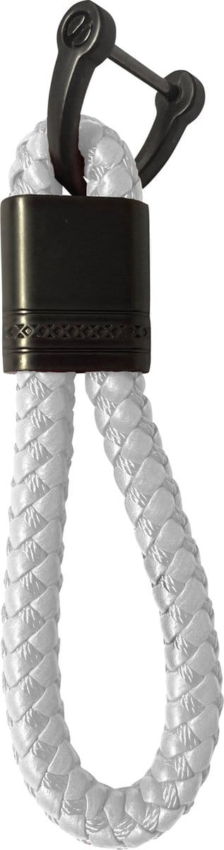 Sleutelhanger Koord Met Sleutelhanger Ring Sleutelhanger Touw Auto Sleutelhanger - Wit