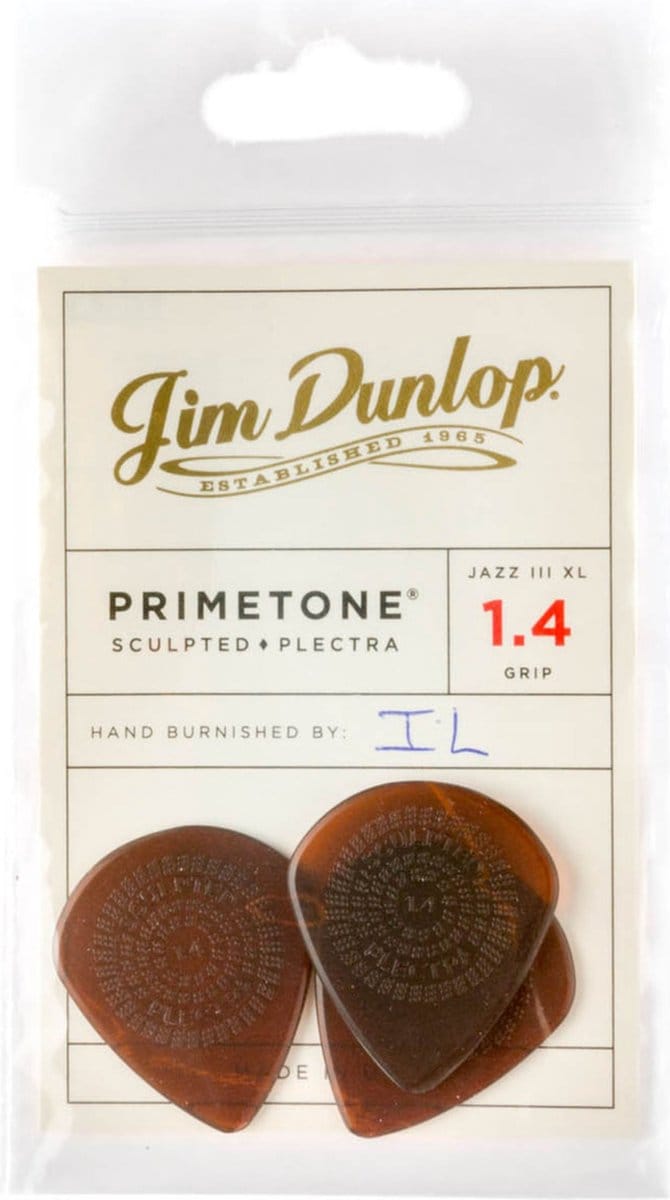 Dunlop 520P1.40 Primetone 1,40 mm Jazz III XL 3-Pack - Plectrum set