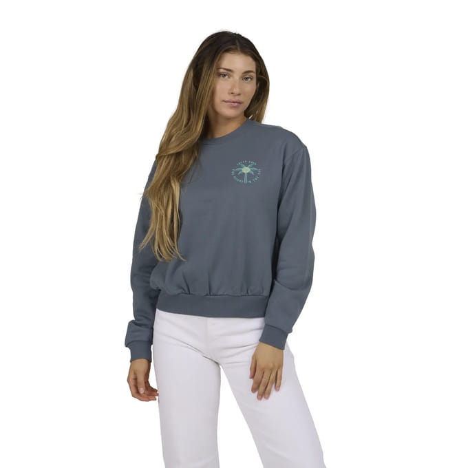Dames sweatshirt Salty Crew Queen Palm