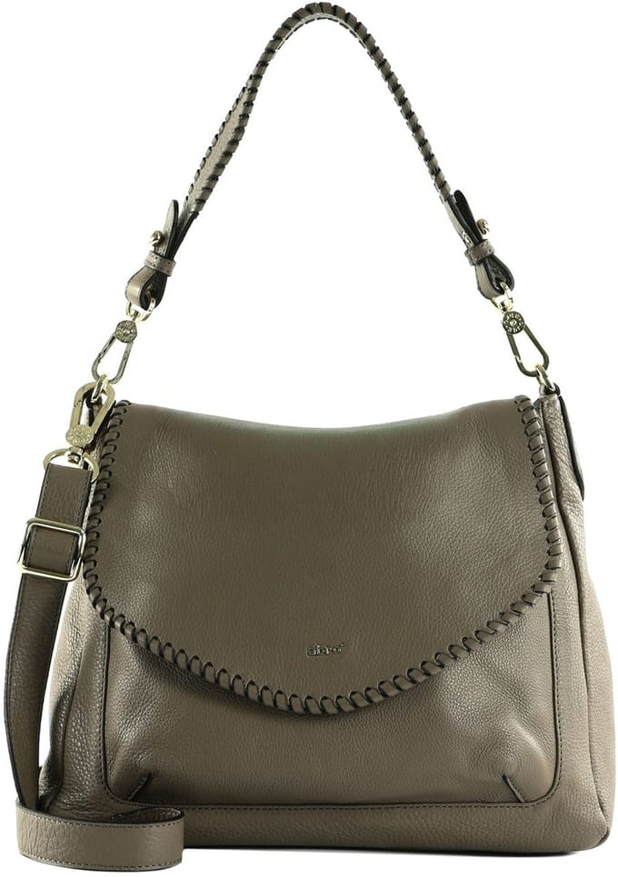 abro Schoudertas Merle Crossbody Bag Tope Grijs