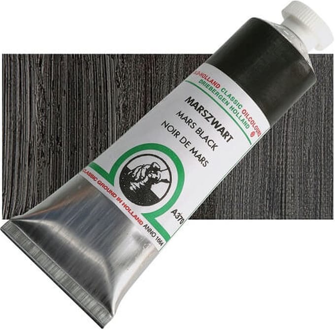 Old Holland Olieverf Mars Black A370 18ml