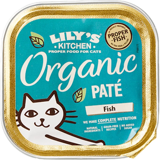 Cat Organic Paté Fish kuip