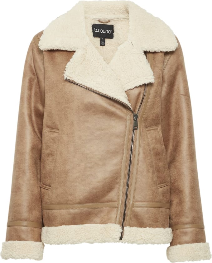 b.young BYASANNE BIKER JACKET - Dames Jas - Maat 36