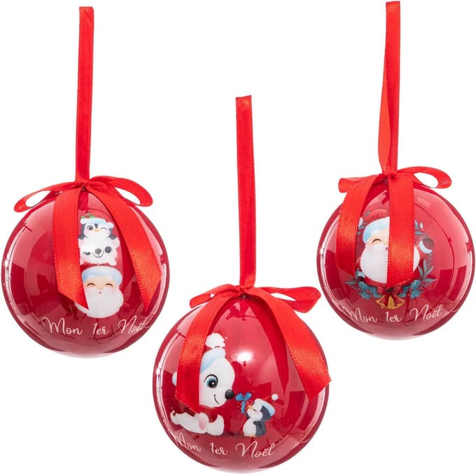 Papieren ballen voor kinderen, Ø 7,5 cm