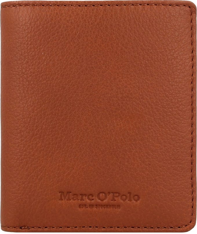Marc O'Polo Leren Portemonnee Taro Wallet Classic Cognac Bruine