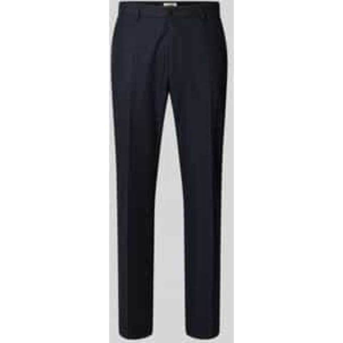 pantalon met persplooien model 'AJEND'