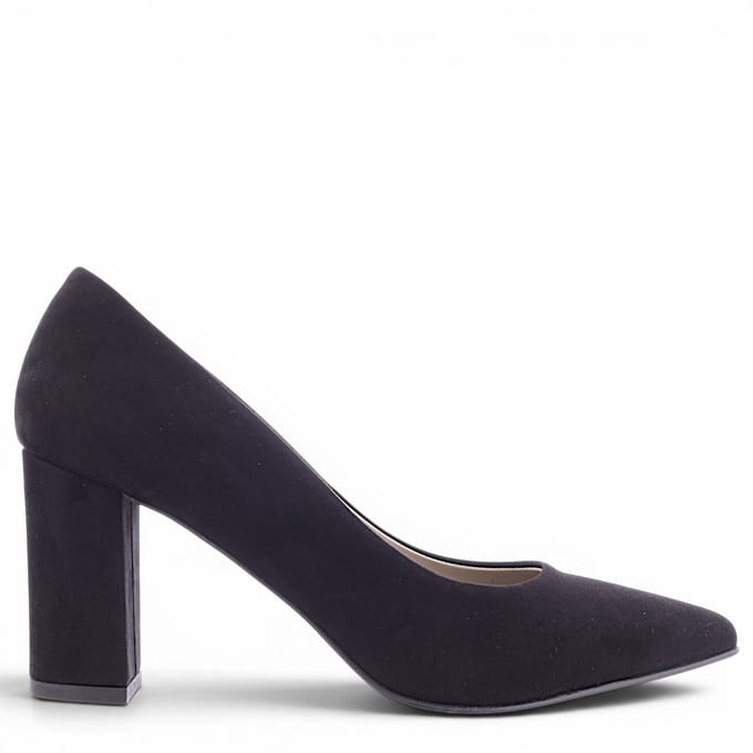 Noë Shoes Nirma Pump Black Suede