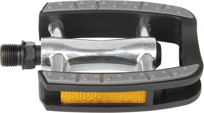 M-wave Platformpedaal Stadsfiets Non-slip 9/16 Inch Grijs Set