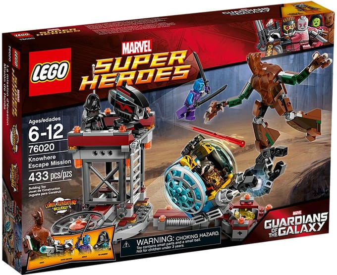 LEGO Marvel Super Heroes Knowhere Escape Mission, Bouwpakket, 6 jaar, 433 stuk(s)
