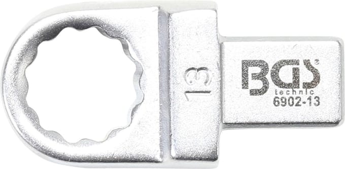 BGS Opsteek-ringsteeksleutel 13 mm opname 9 x 12 mm - 6902-13