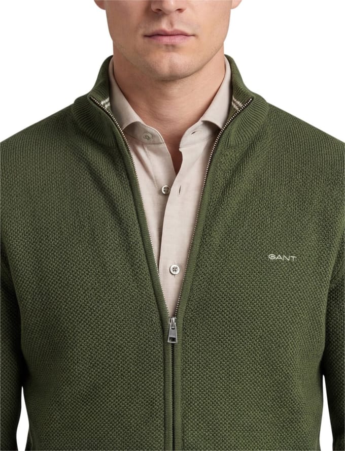 Gant vest groen