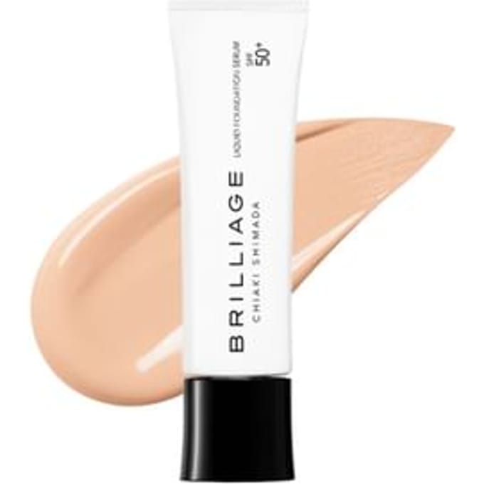 BRILLIAGE - Chiaki Shimada Liquid Foundation Serum SPF 50+ PA++++ 20 Light - 30g