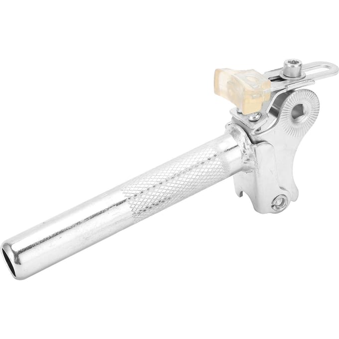 Elektrische Fiets Zadelpen Opvouwbare Fiets Metalen Zadelpen Buis Eenvoudig te Installeren Fietsaccessoire white