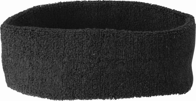 Arowell Premium Hoofd Zweetband - Zwart