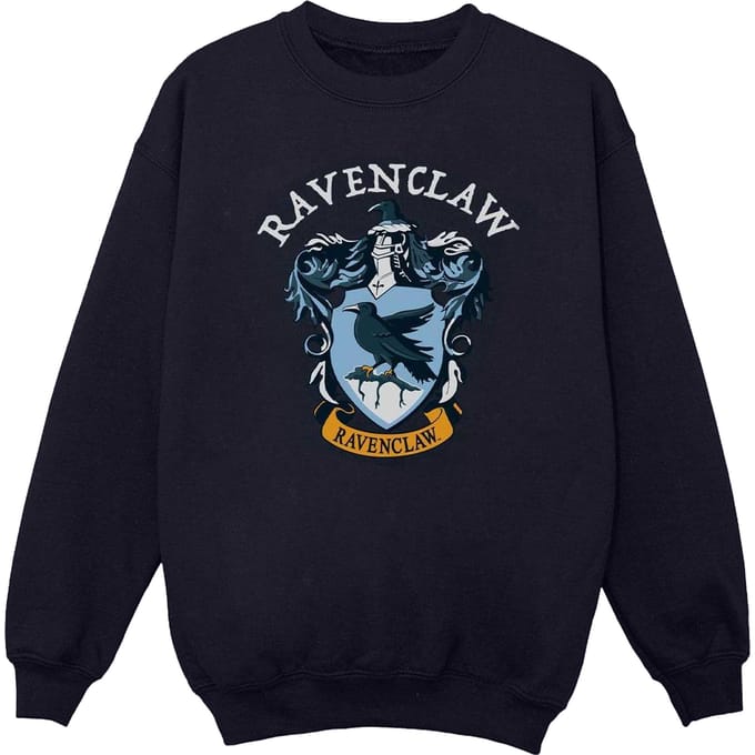 Harry Potter Jongens Ravenclaw Sweatshirt (Marineblauw)