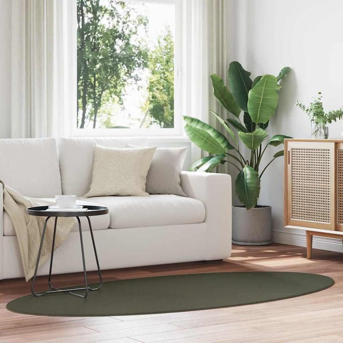vidaXL - Tapijt - HUARTE - Bosgroen - 100 - x - 200 - cm - 100% - Polyester