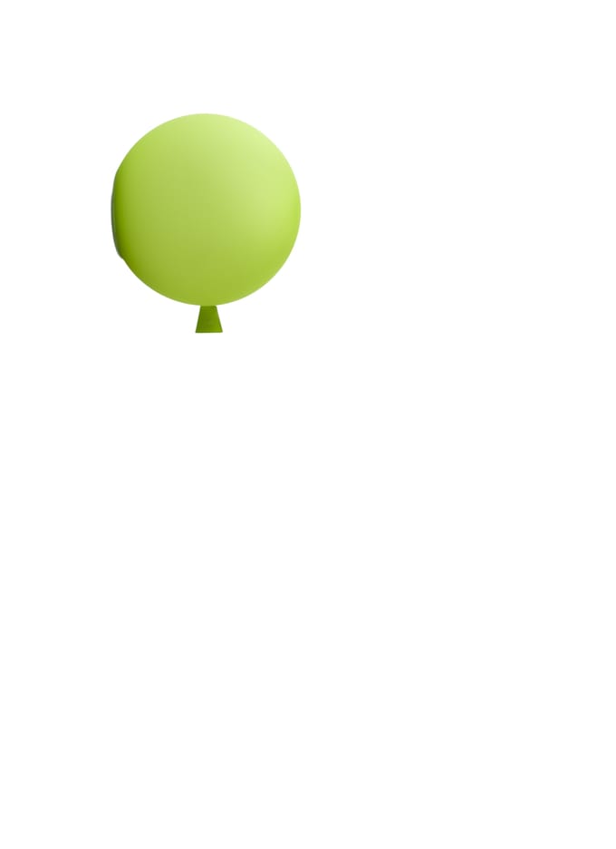 Brokis Memory Wandlamp - appelgroen - mat - M