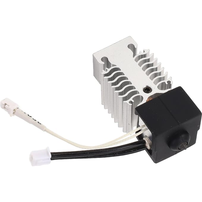 Hotend Kit voor Ender 3 V3 SE Ti Legering Koperen Keel 0.4mm Gehard Staal Nozzle 3D Printer Print white