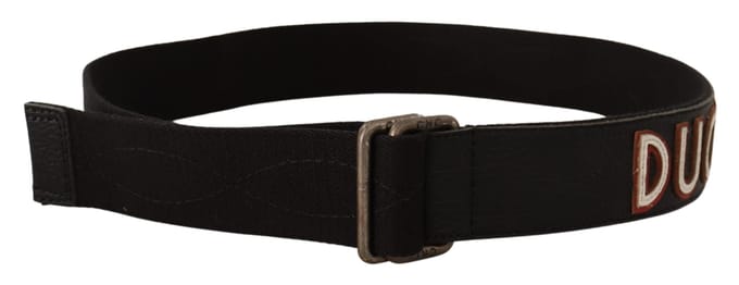 Costume National Riempje Casual Canvas Leer