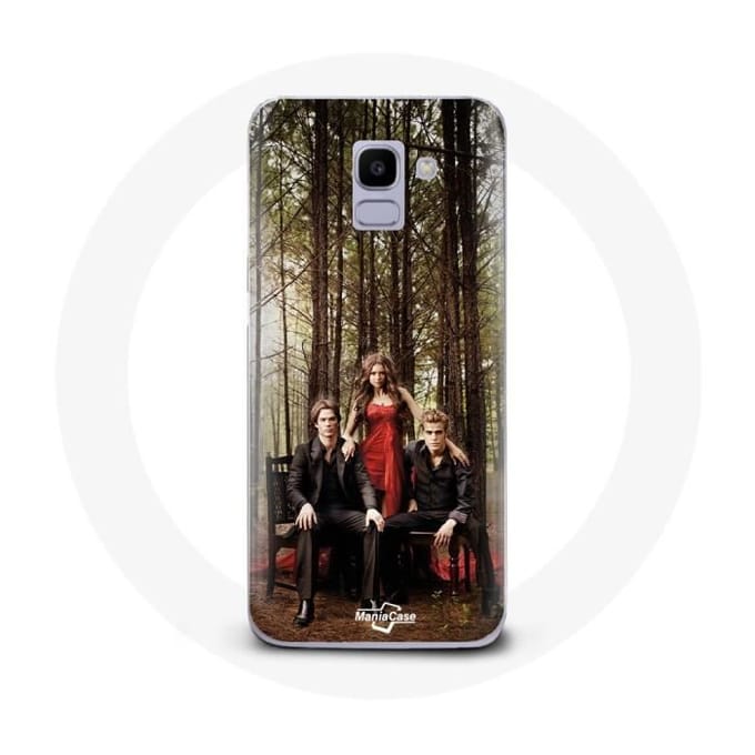 Coque pour Samsung Galaxy A6 2018 Journal d'un vampire Série littéraire