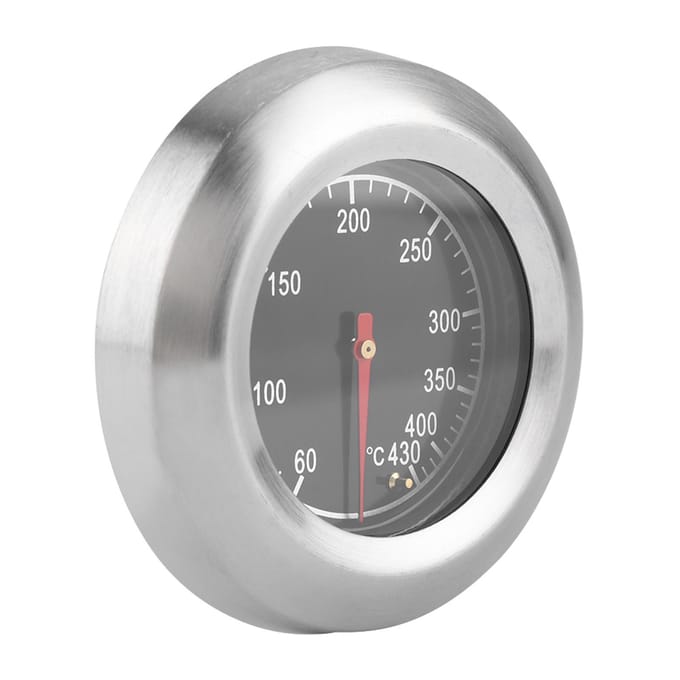 60~430 celsius  Roestvrijstalen BBQ Thermometer Barbecue Smoker Grill Temperatuurmeter wit