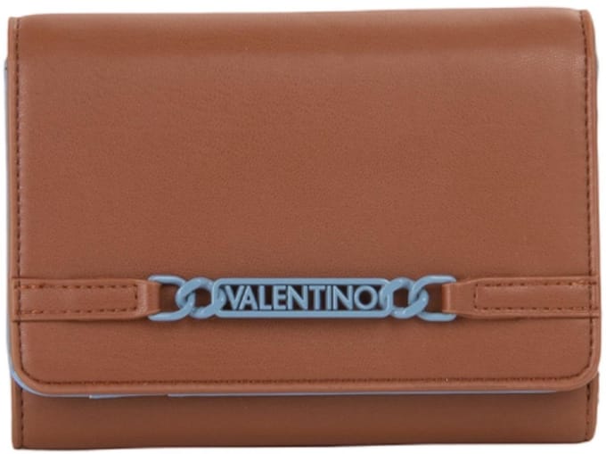 VALENTINO portemonnee Ebe Wallet Cuoio / Avio bruine