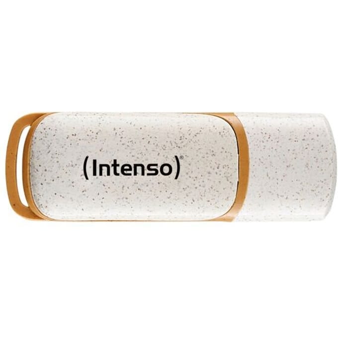 (Intenso) Green Line USB-stick - 64GB - USB 3.2 - 70MB/s - 100% biologisch afbreekbare behuizing
