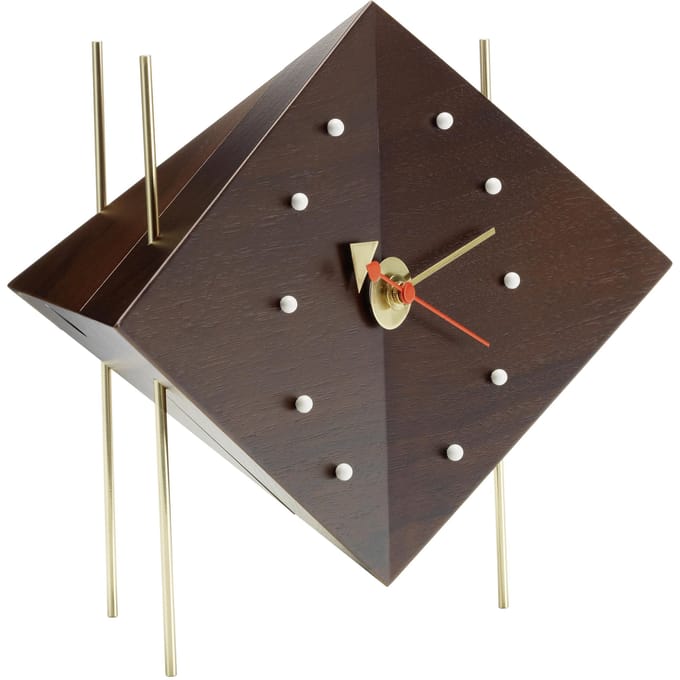 Vitra - Diamond Clock - bruin