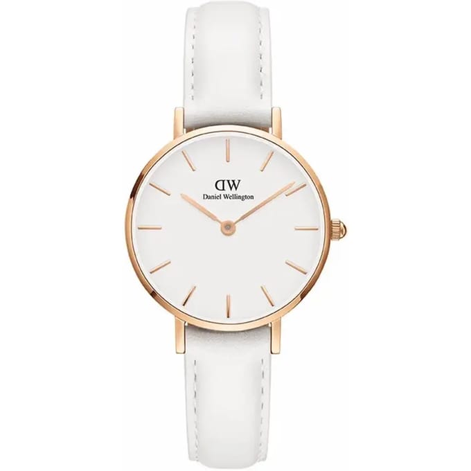 Daniel Wellington Classic Cambridge - Polshorloge - Blauw/wit/rood NATO band