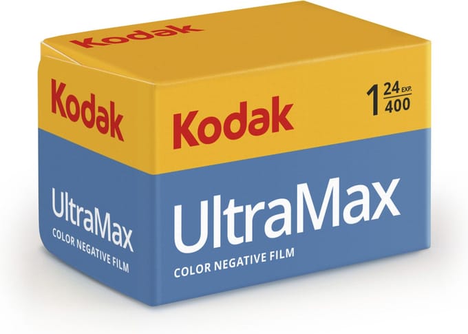 Kodak Ultra Max 400 ISO 135/24 opnames fotorolletje