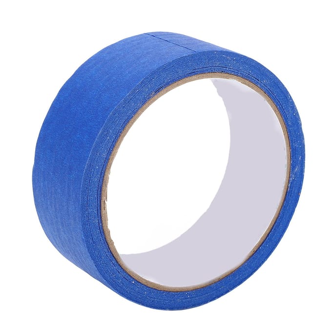 10 Rollen Schilderstape Bulk Blauw Muurverf Multi-Oppervlak Afplakken Afwerken Huisdecoratie blue