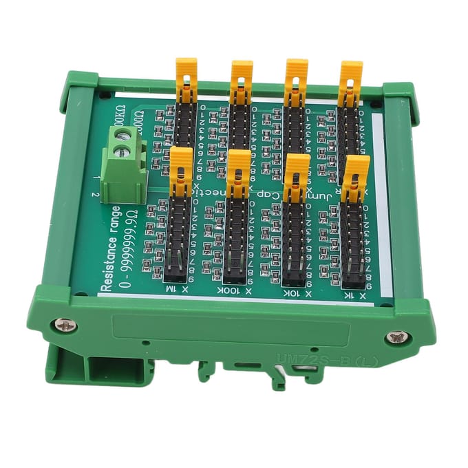 Weerstandsbord 0 tot 9999999.9 Ohm PCB Programmeerbaar SMD Weerstandsbord met Klemmen 220V