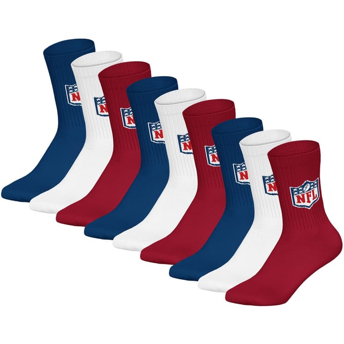 NFL Sokken NFL SHIELD 9Pack Crew Socks 9-pak