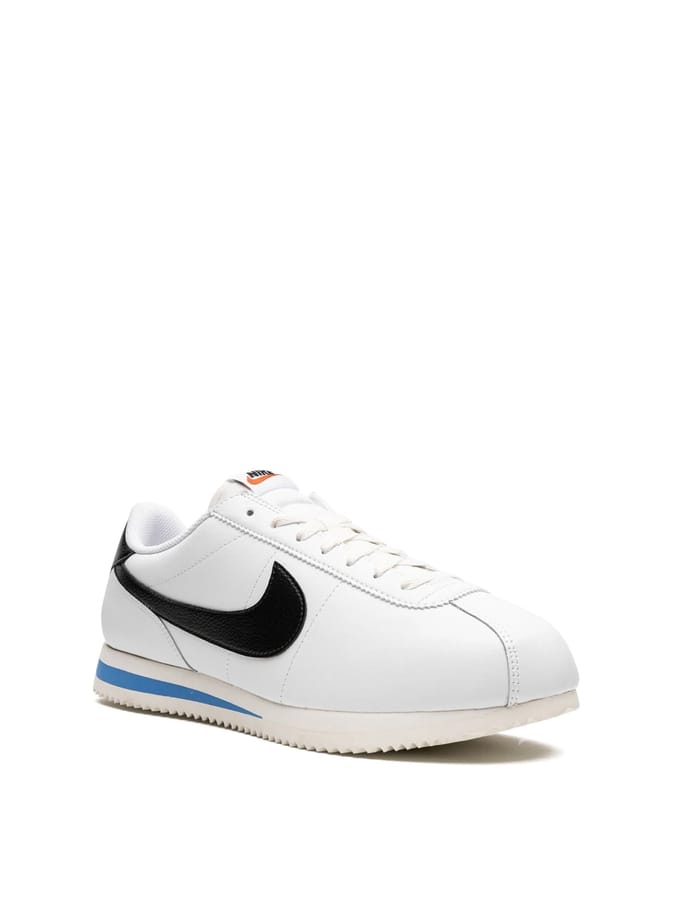 Lage damesschoen W Cortez Leather Wit/zwart/lt Photo Blue/sail