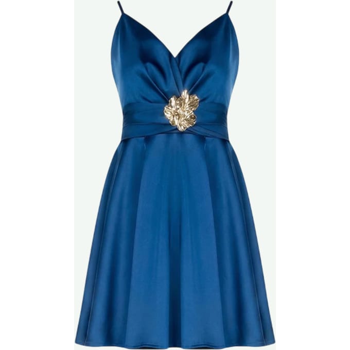Vrouwen Blue Electric Dress