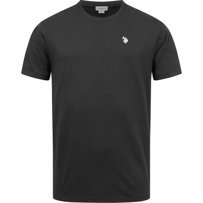 U.S. Polo Assn. heren basic T-shirt van 100% katoen