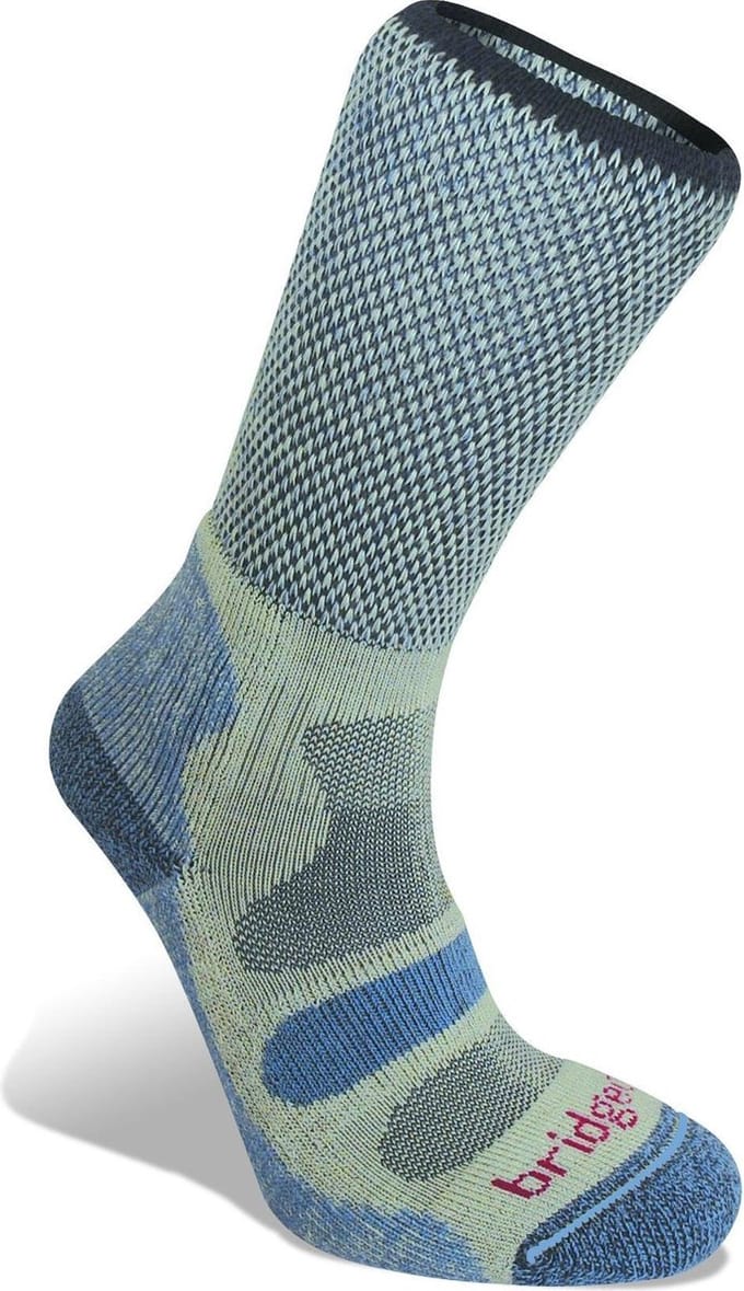 Bridgedale Dames Wandelsokken Coolmax Lightweight Smoke Blue
