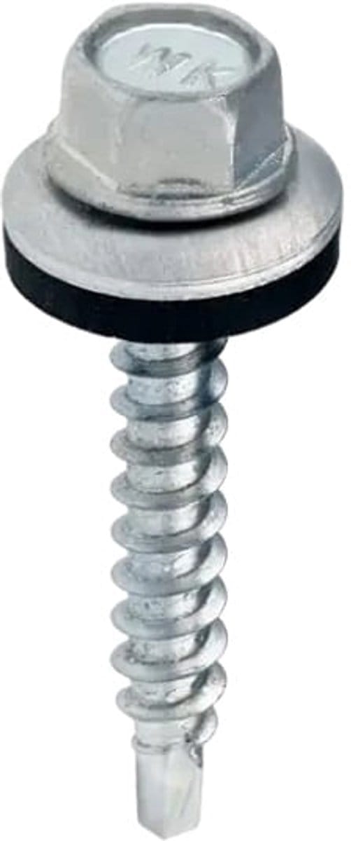 Wkręt-met - Boorverf Schroef - 4,8x35mm - Verzinkt - 20 stuks
