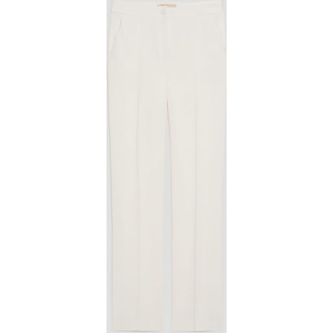 broek in cady vrouw ivoor