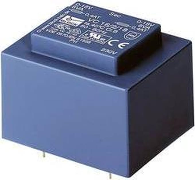 BLOCK VC 5,0/2/18 Printtransformator 1 x 230 V 2 x 18 V/AC 5 VA 138 mA