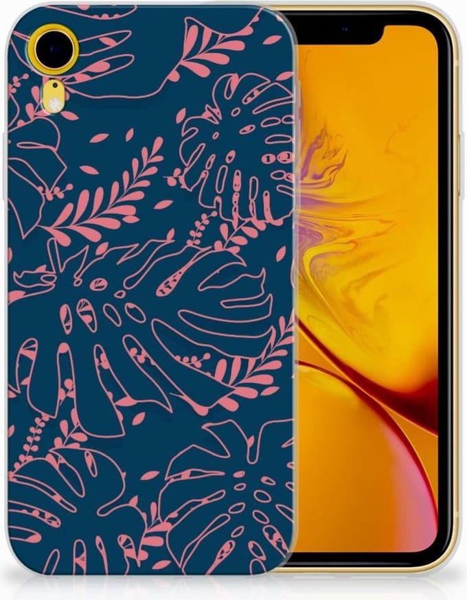Apple iPhone Xr TPU Case Palm Leaves