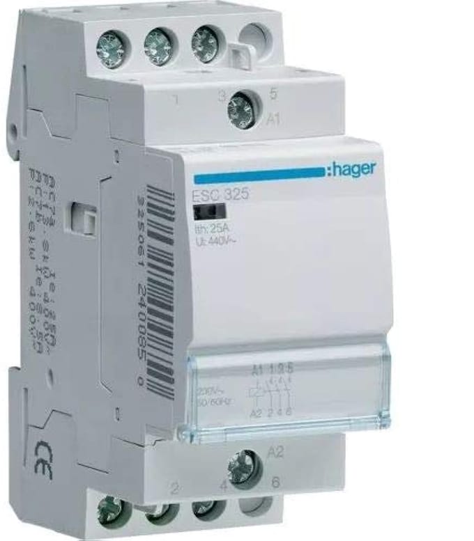 Hager Sonstiges Relais Installatiezekeringautomaat 3x NO 230 V 1 stuk(s)
