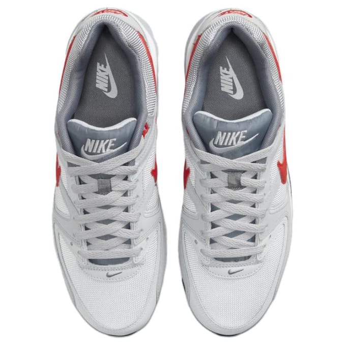 Nike Air Max Command Blanc Rouge Université Baskets Homme Pure-Platinum 629993-106 40