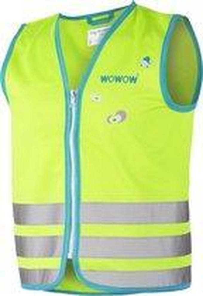 Crazy Monster Jacket Green M - Fluohesje EN 1150 kind