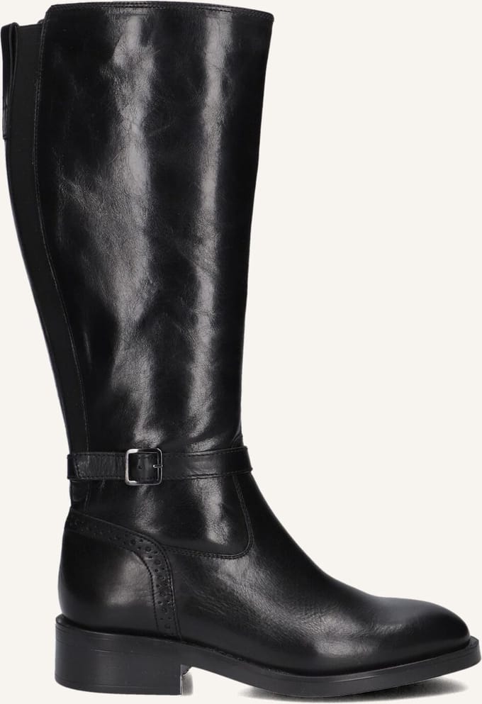 Notre-V 2fly326 Laarzen - Leer - Dames - Zwart - Maat 40