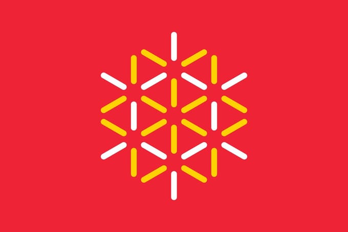 Vlag Languedoc 100x150cm