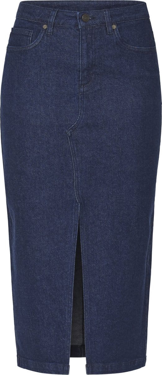 SISTERS POINT Olia-sk6 Dames Rok - Unwashed blue - Maat S
