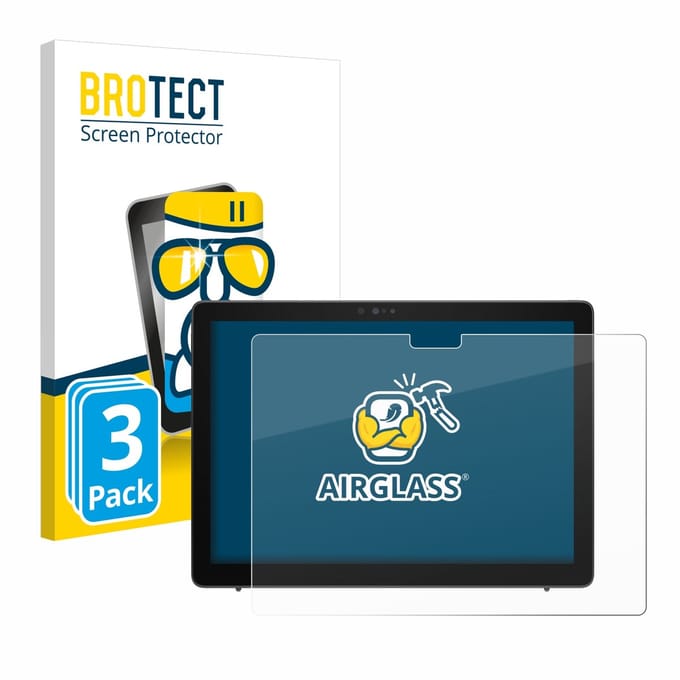 Screenprotector 3 Stuks voor Dell Latitude 7210 2-in-1 Beschermglas transparant