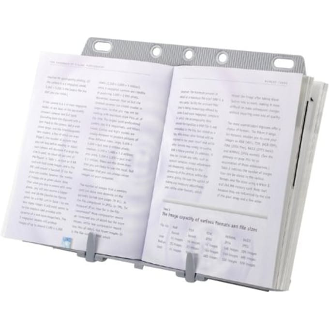 Documentenhouder fellowes booklift zilvergrijs